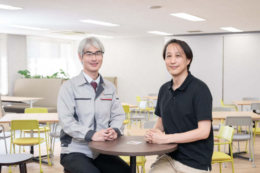 インタビュー風景