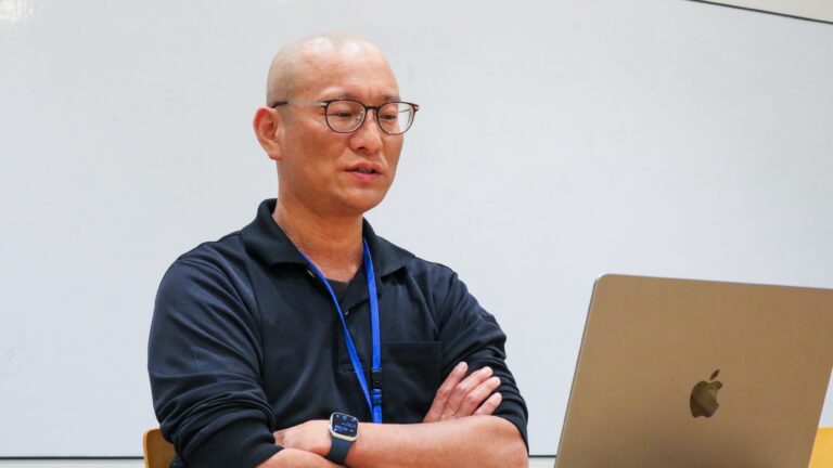 インタビュー風景